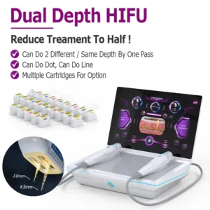 Double Row HIFU Face Lifting Device